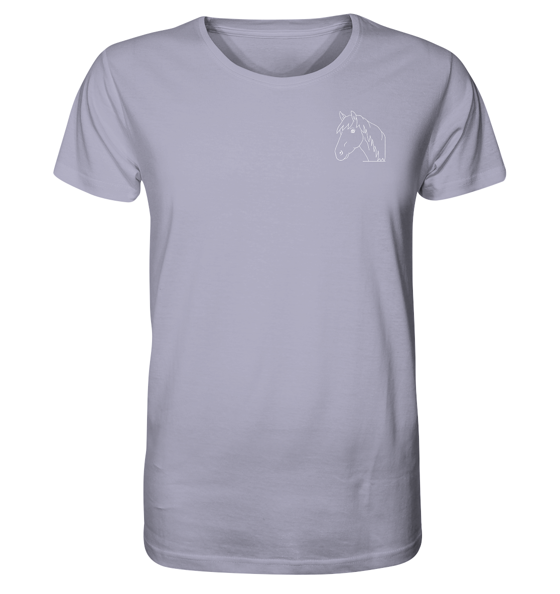 Horse white - Organic T-Shirt Unisex