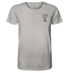 Giraffe - Organic T-Shirt Unisex Unisex-Shirts Tier-Shirts.com Heather Grey XS