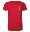 Giraffe weiß - Organic T-Shirt Unisex Unisex-Shirts Tier-Shirts.com Red XS