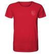 Löwe weiß - Organic T-Shirt Unisex Unisex-Shirts Tier-Shirts.com Red XS