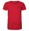 Löwe - Organic T-Shirt Unisex Unisex-Shirts Tier-Shirts.com Red XS