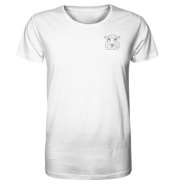 Schaf schwarz - Organic T-Shirt Unisex Unisex-Shirts Tier-Shirts.com White XS