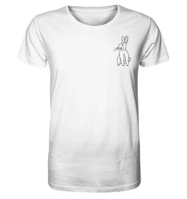 Hase - Organic T-Shirt Unisex Unisex-Shirts Tier-Shirts.com White XS