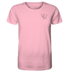 Schwein schwarz - Organic T-Shirt Unisex Unisex-Shirts Tier-Shirts.com Cotton Pink XS