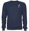 Pinguin weiß - Premium Sweatshirt Unisex Sweatshirts Tier-Shirts.com Deep Navy S