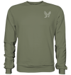 Papagei weiß - Premium Sweatshirt Unisex Sweatshirts Tier-Shirts.com Classic Olive S