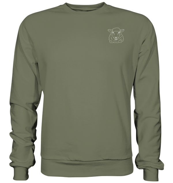 Schaf weiß - Premium Sweatshirt Unisex Sweatshirts Tier-Shirts.com Classic Olive S