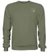 Hund Schlappohr weiß - Premium Sweatshirt Unisex Sweatshirts Tier-Shirts.com Classic Olive S