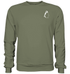 Pinguin weiß - Premium Sweatshirt Unisex Sweatshirts Tier-Shirts.com Classic Olive S