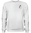 Pinguin - Premium Sweatshirt Unisex Sweatshirts Tier-Shirts.com Heather Grey (meliert) S