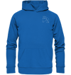 Pferd weiß - Premium Hoodie Unisex Hoodies Tier-Shirts.com Royal Blau S