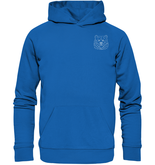 Bär weiß - Premium Hoodie Unisex Hoodies Tier-Shirts.com Royal Blau S