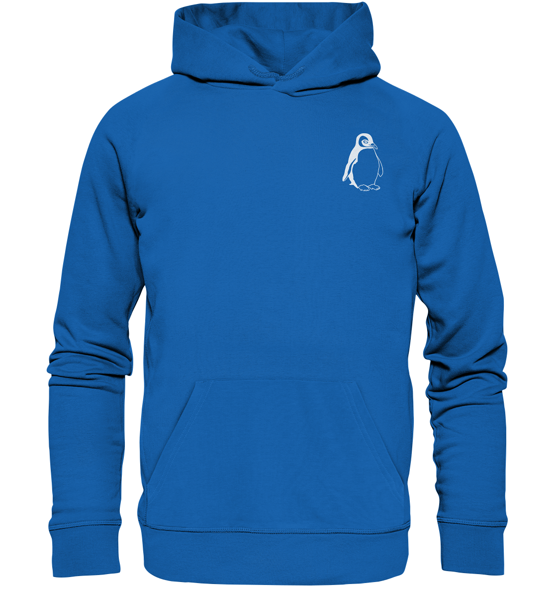 Pinguin weiß - Premium Hoodie Unisex