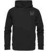 Katze weiß - Premium Hoodie Unisex Hoodies Tier-Shirts.com Black S