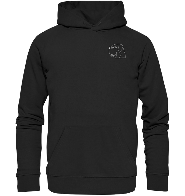 Schnauzer weiß - Premium Hoodie Unisex Hoodies Tier-Shirts.com Black S