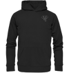 Elefant weiß - Premium Hoodie Unisex Hoodies Tier-Shirts.com Black S