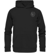 Löwe weiß - Premium Hoodie Unisex Hoodies Tier-Shirts.com Black S