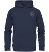 Löwe weiß - Premium Hoodie Unisex Hoodies Tier-Shirts.com Deep Navy S