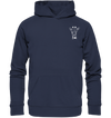 Giraffe weiß - Premium Hoodie Unisex