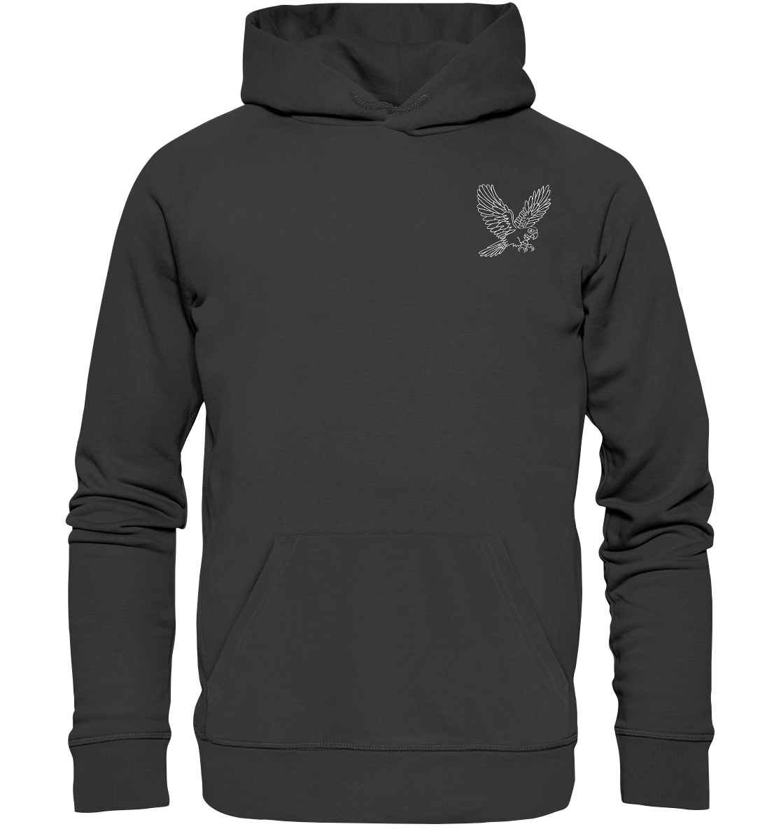 Papagei weiß - Premium Unisex Hoodie - Tier-Shirts.com