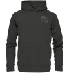 Pferd weiß - Premium Hoodie Unisex Hoodies Tier-Shirts.com Charcoal S