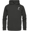 Pinguin weiß - Premium Hoodie Unisex Hoodies Tier-Shirts.com Charcoal S