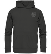 Löwe weiß - Premium Hoodie Unisex Hoodies Tier-Shirts.com Charcoal S