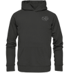 Löwenpaar weiß - Premium Hoodie Unisex Hoodies Tier-Shirts.com Charcoal S