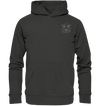 Schaf weiß - Premium Hoodie Unisex Hoodies Tier-Shirts.com Charcoal S