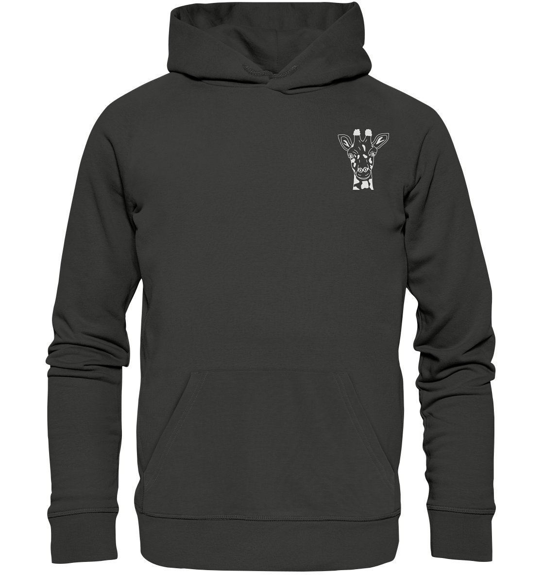 Giraffe weiß - Premium Hoodie Unisex