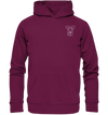 Ziege weiß - Premium Hoodie Unisex Hoodies Tier-Shirts.com Burgund S