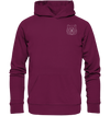 Bär weiß - Premium Hoodie Unisex Hoodies Tier-Shirts.com Burgund S