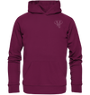 Elefant weiß - Premium Hoodie Unisex Hoodies Tier-Shirts.com Burgund S