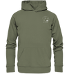 Hund Schlappohr weiß - Premium Hoodie Unisex Hoodies Tier-Shirts.com Classic Olive S