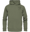 Ferkel schwarz - Premium Hoodie Unisex Hoodies Tier-Shirts.com Classic Olive S