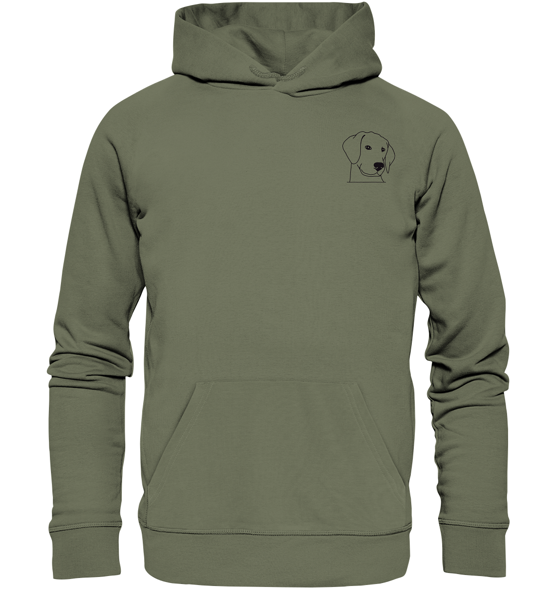 Hund Schlappohr - Premium Hoodie Unisex - Tier-Shirts.com