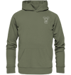 Ziege weiß - Premium Hoodie Unisex Hoodies Tier-Shirts.com Classic Olive S