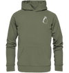 Pinguin weiß - Premium Hoodie Unisex Hoodies Tier-Shirts.com Classic Olive S