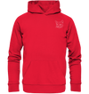 Katze weiß - Premium Hoodie Unisex Hoodies Tier-Shirts.com Rot S