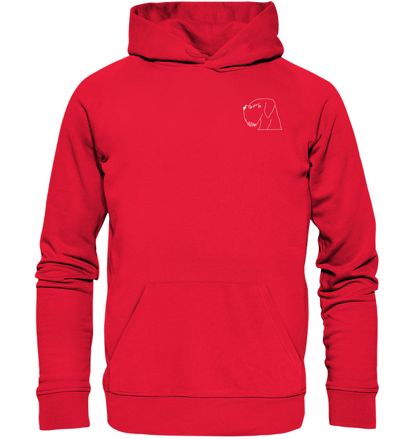 Schnauzer weiß - Premium Hoodie Unisex Hoodies Tier-Shirts.com Rot S