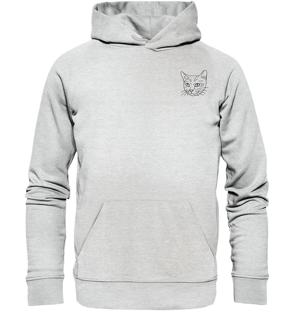 Katze - Premium Hoodie Unisex Hoodies Tier-Shirts.com Heather Grey (meliert) S