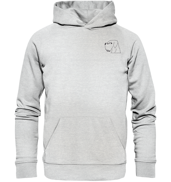 Schnauzer schwarz - Premium Hoodie Unisex Hoodies Tier-Shirts.com Heather Grey (meliert) S