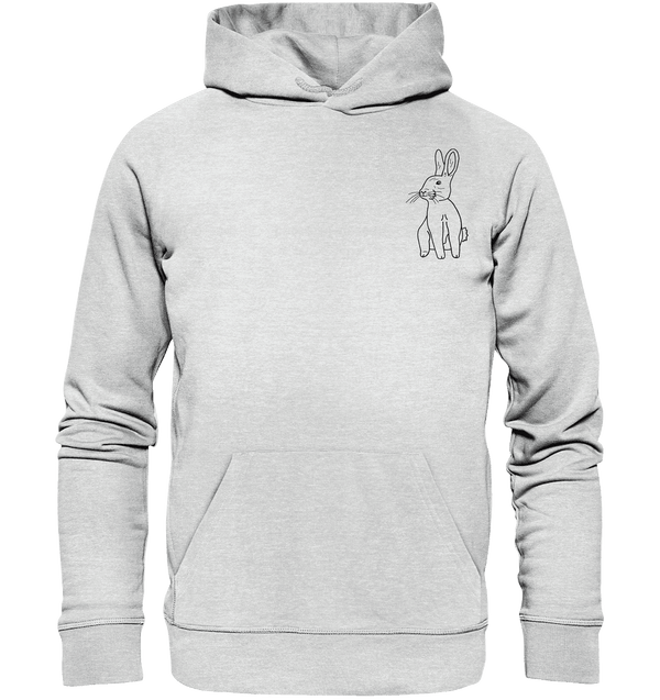 Hase - Premium Hoodie Unisex Hoodies Tier-Shirts.com Heather Grey (meliert) S