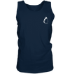 Pinguin weiß - Tank-Top Unisex Tank-Tops Tier-Shirts.com Navy S