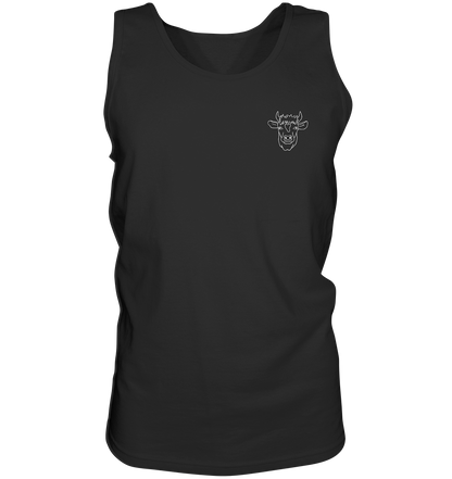 Kuh weiß - Tank-Top Unisex - Tier-Shirts.com