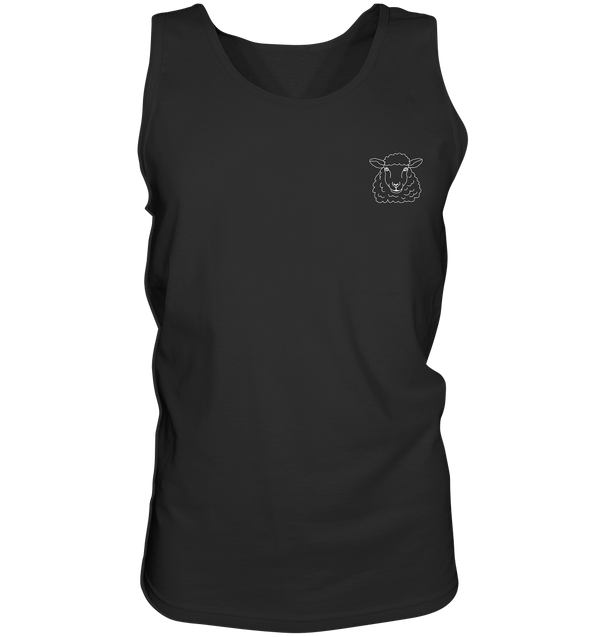 Schaf weiß - Tank-Top Unisex Tank-Tops Tier-Shirts.com Black S