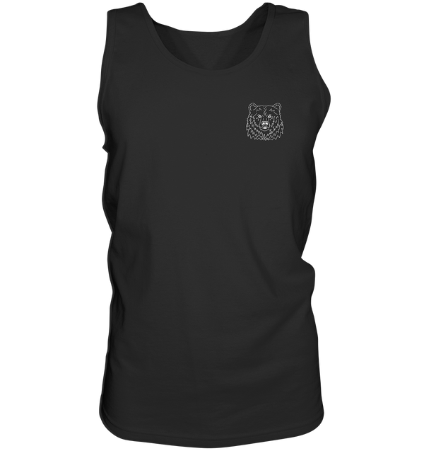 Bär weiß - Tank-Top Unisex Tank-Tops Tier-Shirts.com Black S