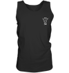 Giraffe weiß - Tank-Top Unisex Tank-Tops Tier-Shirts.com Black S