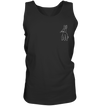 Hase weiß - Tank-Top Unisex Tank-Tops Tier-Shirts.com Black S