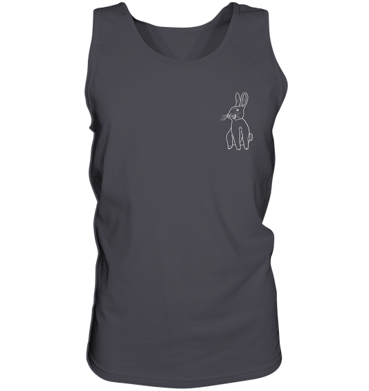 Hase weiß - Tank-Top Unisex